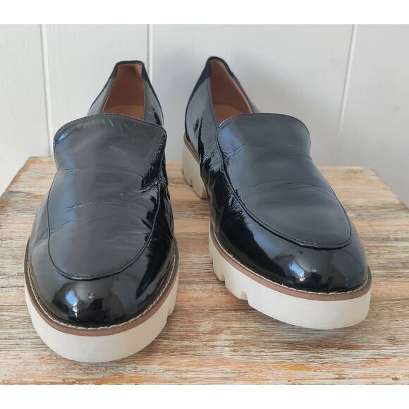 Vionic Black Patent Leather Loafers - Picture 4 of 9